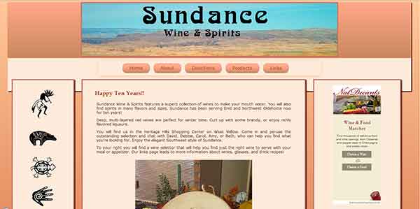 Sundance website screen shot 1600 pixels wide