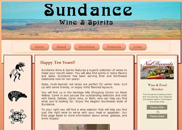 Sundance website screen shot 975 pixels wide